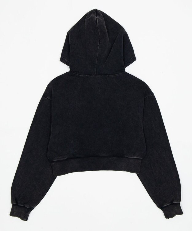 WEGO グラフィックショートプルパーカー スミクロ