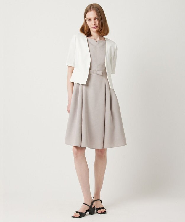 TOCCA BECOMING LADY ドレス ベージュ系