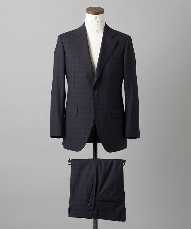 GOTAIRIKU 【10マンス対応】FOUR SEASON スーツ グレー系チェック4