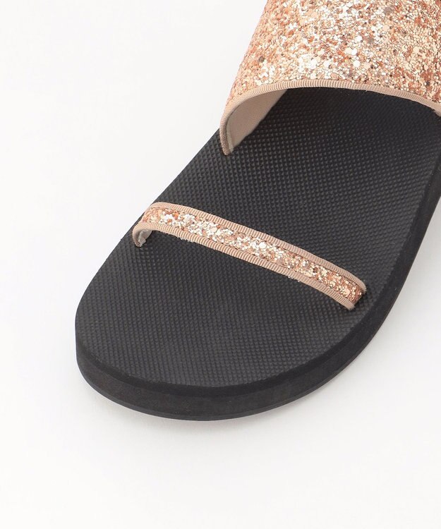 ANY SIS 【23.0~24.0cm】ボリュームソールレディ サンダル シャンパン