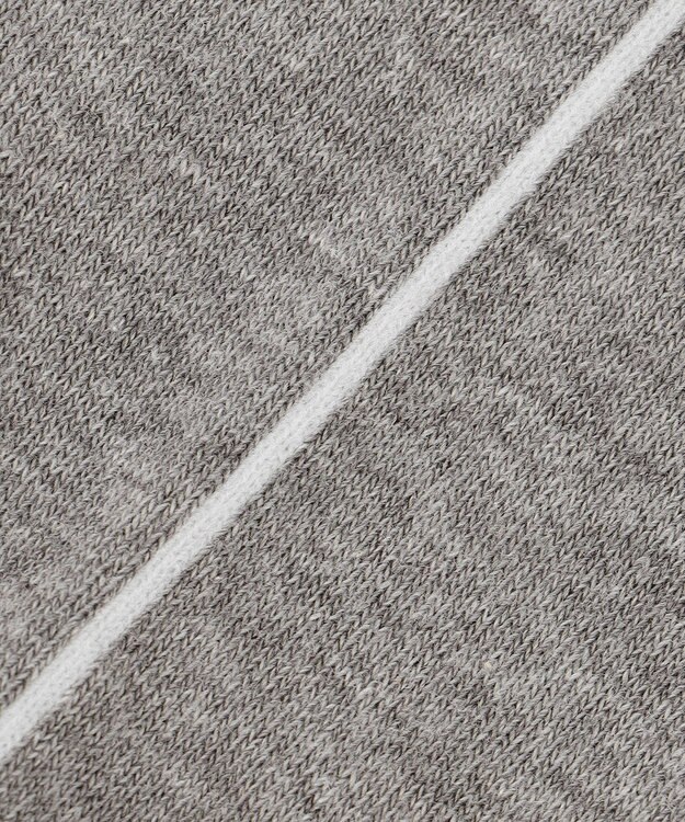 PW CIRCULUS 【WOMEN】【土踏まずをサポート】ロゴポイント ハイソックス グレー系