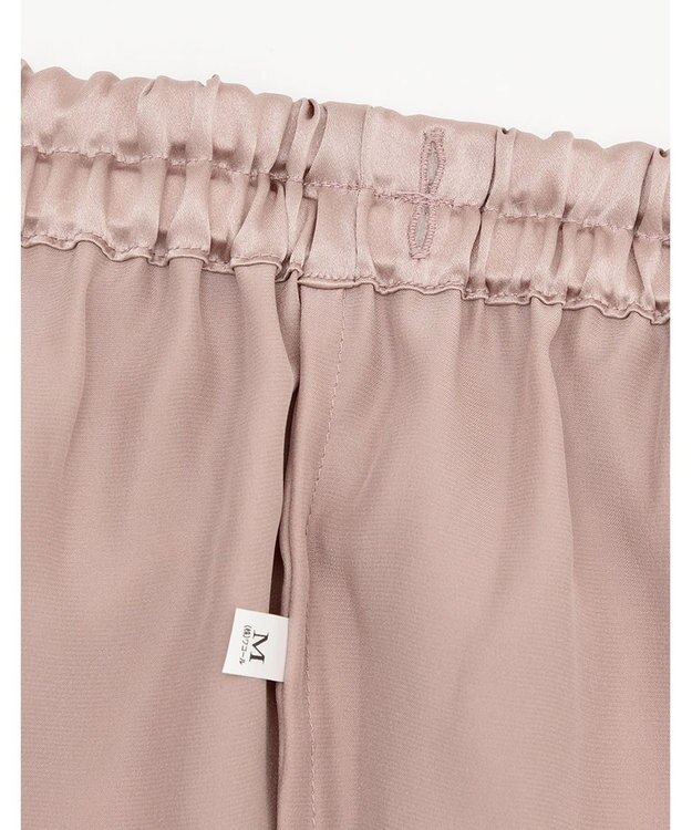 ワコール／睡眠科学 【パジャマ】　長袖・長ズボン　シルクサテン　吸放湿性　睡眠科学／ワコール　YDX582 ロマンピンク