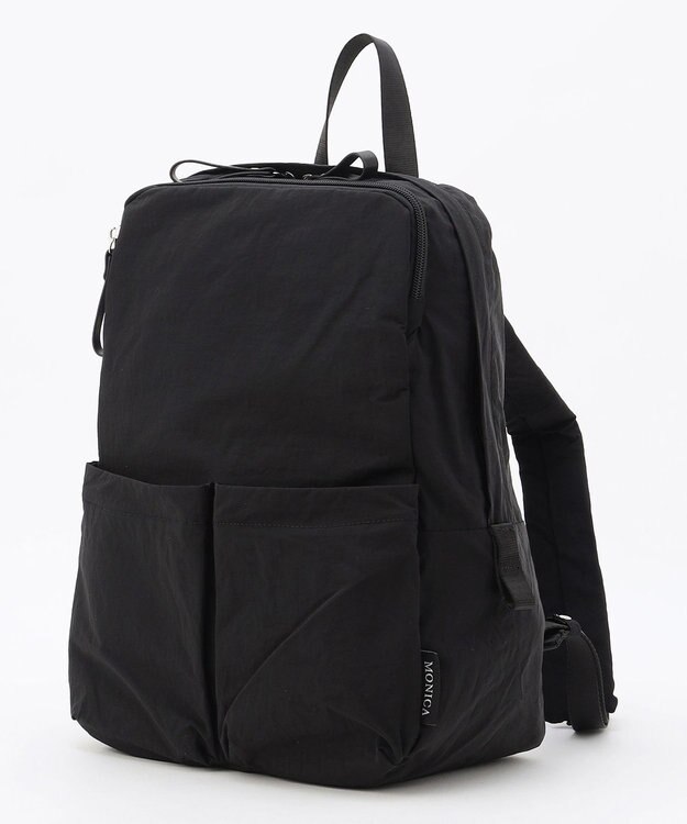 LA BAGAGERIE 【MONICA】フロントポケットバックパック ブラック