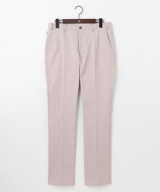 JOSEPH ABBOUD 【25SS・ウエストも伸びる！オーガニックコットン使用】ハイパワーオーガニックピケ パンツ ライラック系7