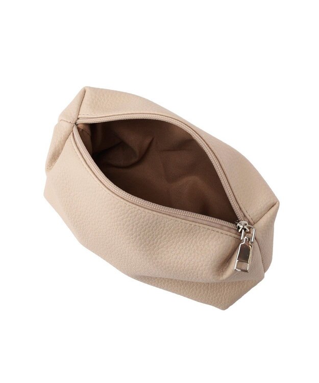 Green Parks ３ＳＥＴスカーフ付コードハンドルバッグｉｎポーチ Beige