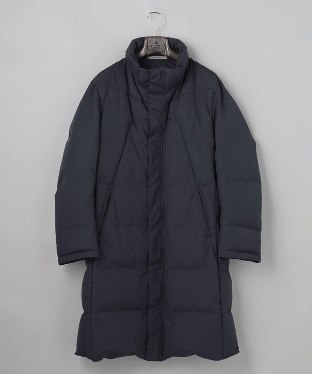 GOTAIRIKU あのドレスダウンにロング丈登場【WEB&一部店舗別注】MINOTECH/ミノテック ドレス ダウンコート ネイビー系