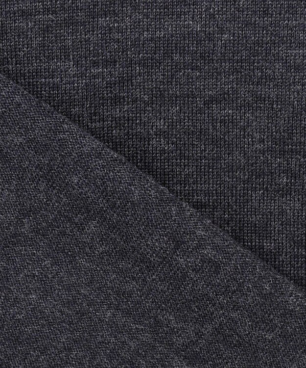 J.PRESS MEN 【WEB限定 / ジャケットインに最適】モックネック ニット グレー系