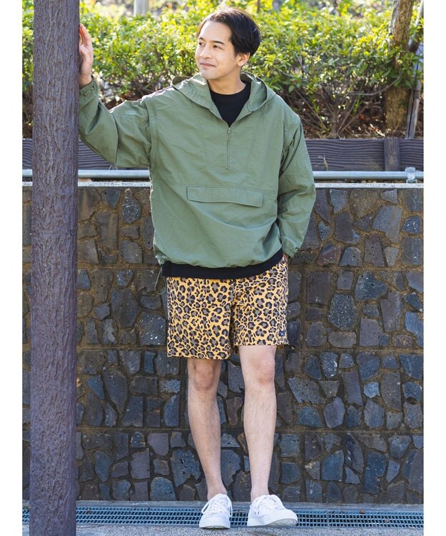CRAFT STANDARD BOUTIQUE 【ユニセックス】バギーショーツ Leopard