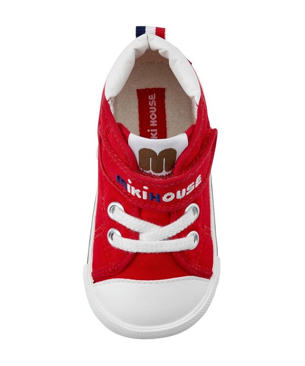 MIKI HOUSE HOT BISCUITS 【ミキハウス】【13.5-15cm】 セカンドベビーシューズ 赤