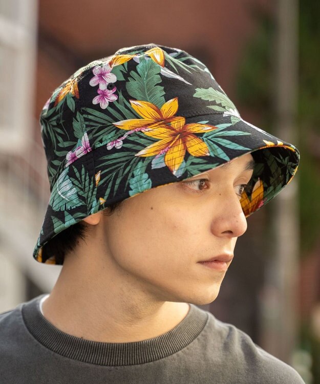 WEGO 【ユニセックス着用ITEM】プレーンバケットハット 柄11