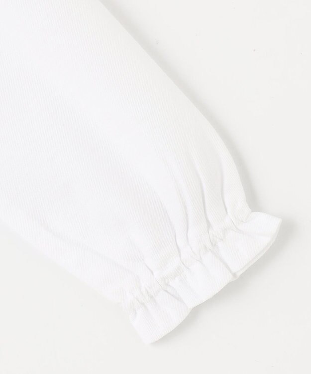 組曲 KIDS 【110-140㎝】シフォンカラー ブラウス オフホワイト系