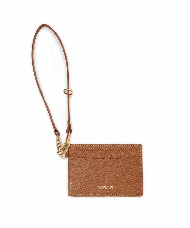 TOPKAPI 【TOPKAPI】角シボ型押し・ パスケース COLORATO コロラート ブラウン