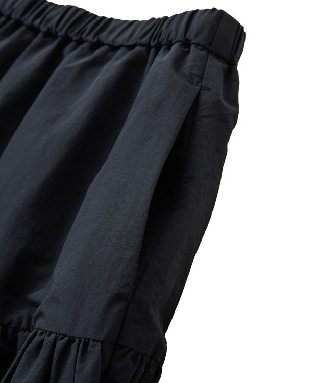 AMERICAN HOLIC ティアードタフタスカート Black