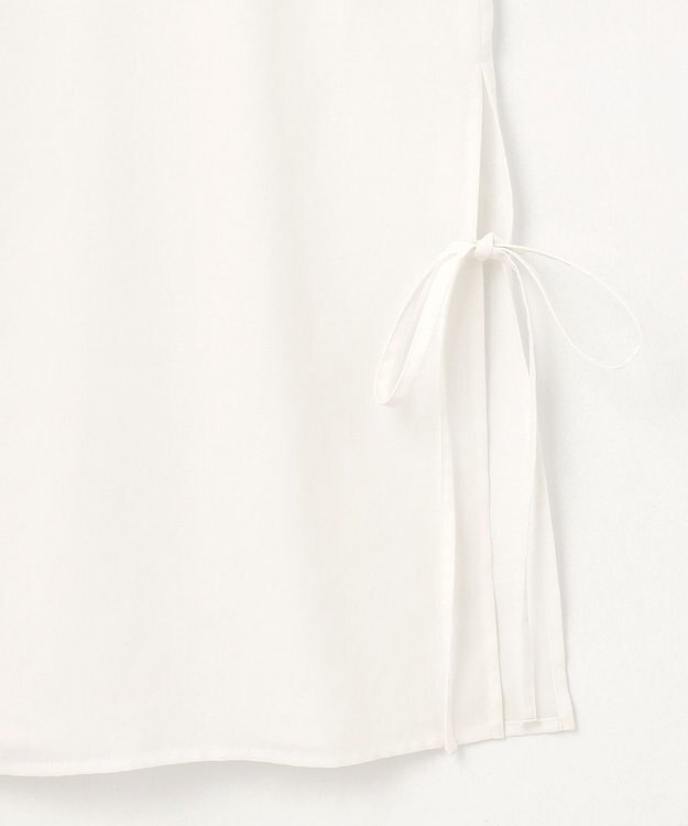 #Newans ルーズシルエットシアーシャツ ホワイト