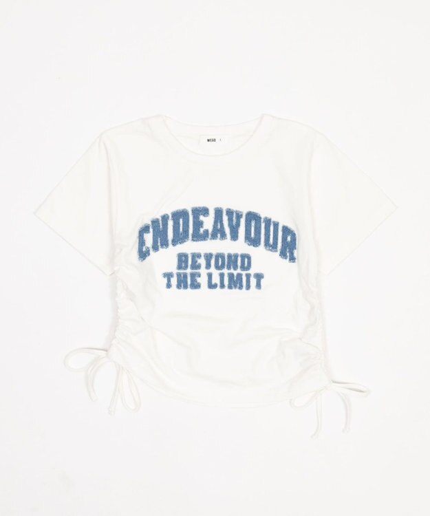 WEGO クラフトデザインサイドドロストT 柄2