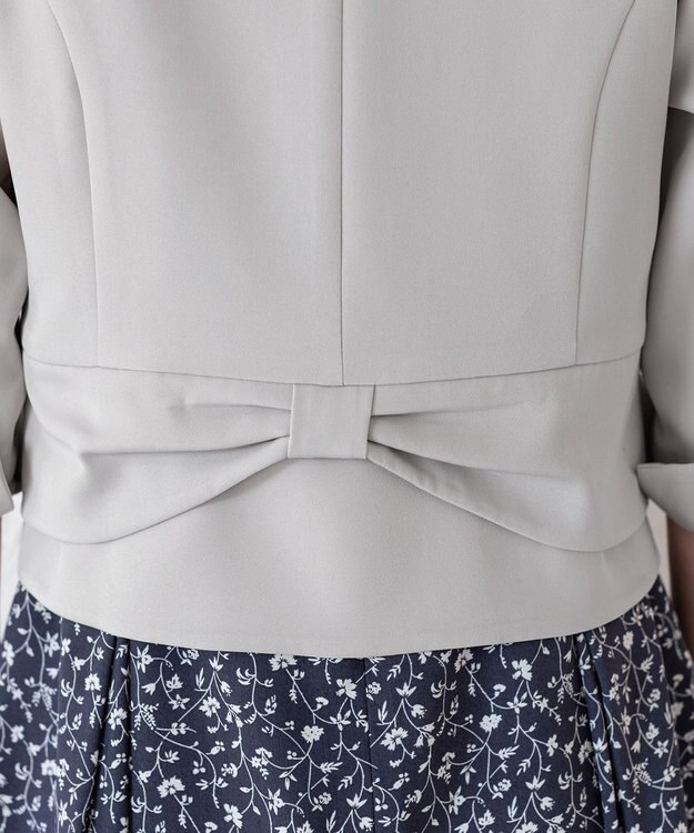 Tiaclasse L 【新色追加・洗える】バックリボンジャレロ グレー