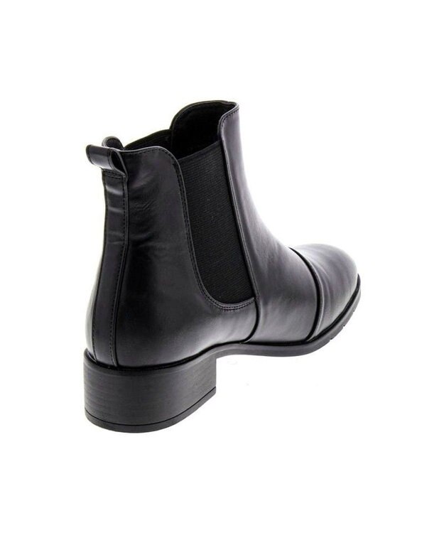 AcureZ 晴雨兼用やわらかトラッドブーツ「生活防水タイプ」 ブラック