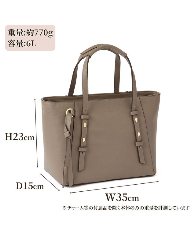 ACE BAGS & LUGGAGE Jewelna Rose オリンズ トートバッグ 10.1タブレット収納 本革 11923 ジュエルナローズ ショルダーバッグ 2way グレージュ