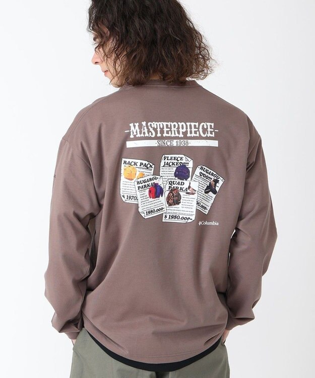 Columbia Columbia/ フォートモーニンググラフィックロングスリーブティー /コロンビア Iron