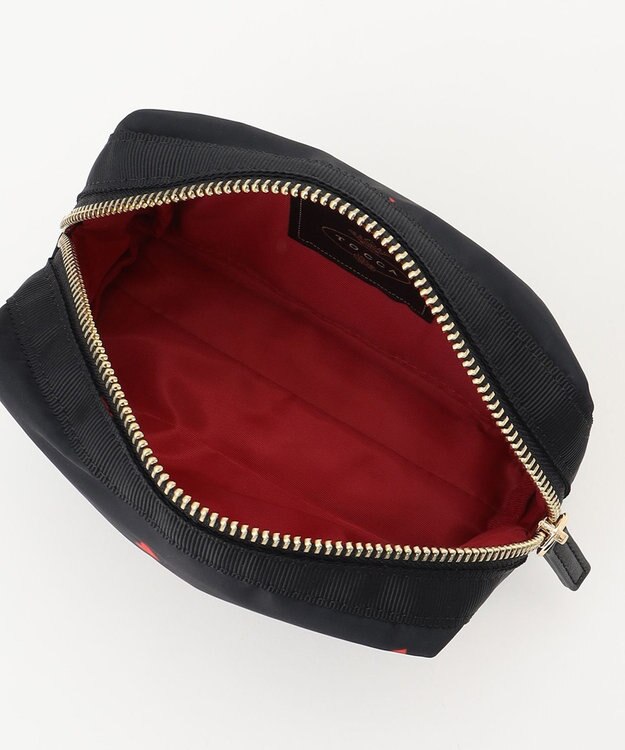 TOCCA 【撥水】DANCING LOVE POUCH ポーチ ブラック系