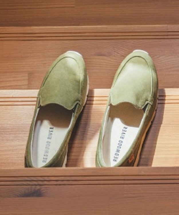 REGAL FOOT COMMUNITY 【レッドウッドリバー レディース】R02A フラットシューズ フラットシューズ カーキスエード