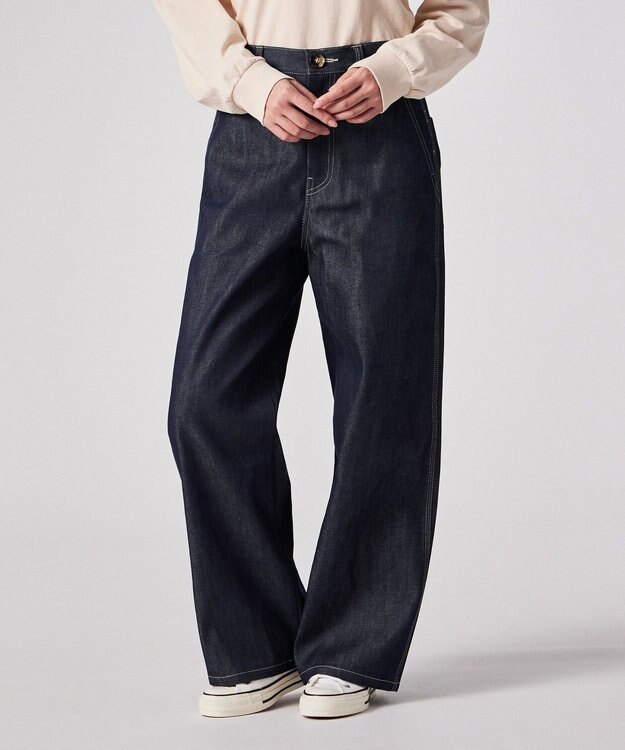 Paul Smith コントラストステッチ デニムトラウザーズ ダークインディゴ