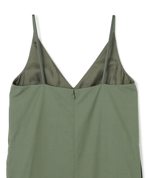 BEIGE， 【Oggi ６月号掲載】OREGANO / サマーウールキャミソールドレス Olive