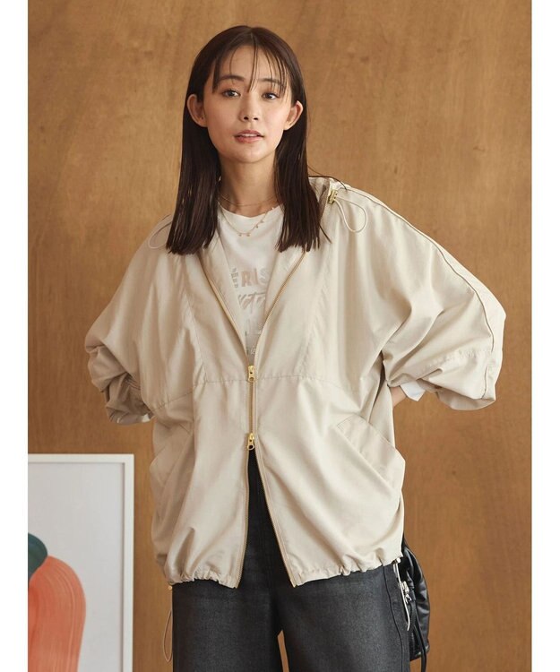 Green Parks 撥水加工　ソフトブルゾン Light Beige