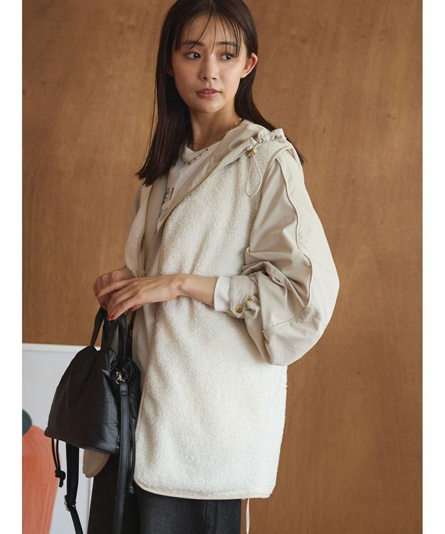 Green Parks 撥水加工　ソフトブルゾン Light Beige