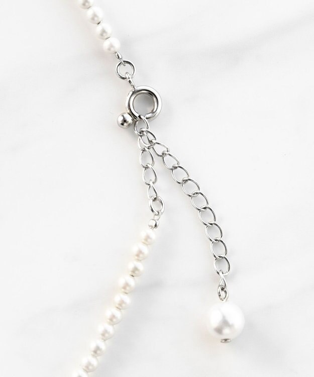 TOCCA BIJOUX＆BABY PEARL NECKLACE 2連セットネックレス シルバー系