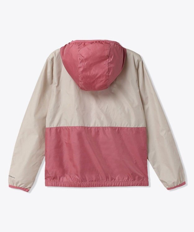 Columbia Columbia/ キッズアイテム/ バックボウルIIフーデッドウィンドブレーカー /コロンビア Dark Stone Rosette Satin Pink