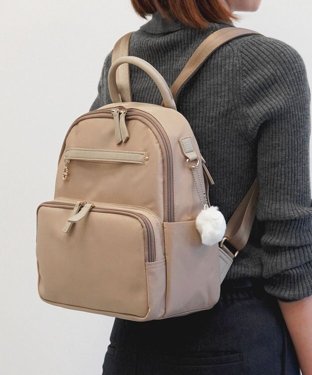 ACE BAGS & LUGGAGE Kanana project カナナプロジェクト  エブリーリュック 小 31661 軽量 軽い お出かけ 旅行 ライトベージュ