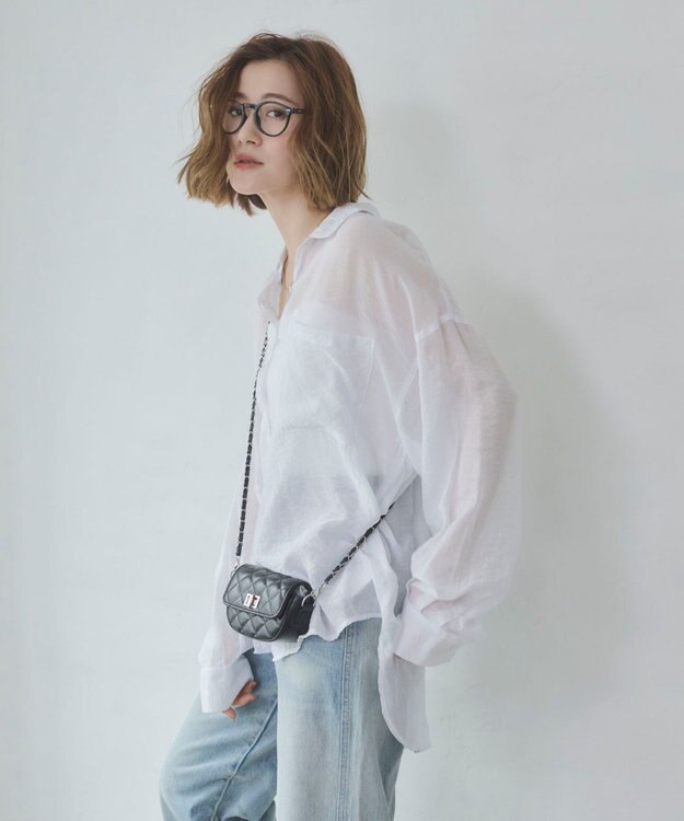 WEGO 【2026年春夏新作】シアーシャツ