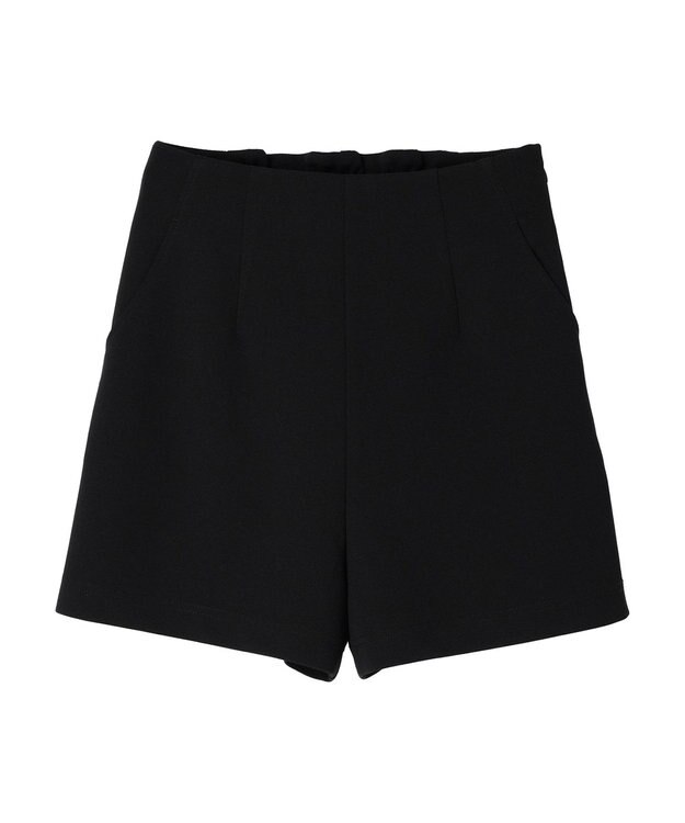 earth music&ecology カットツイルショートパンツ Black