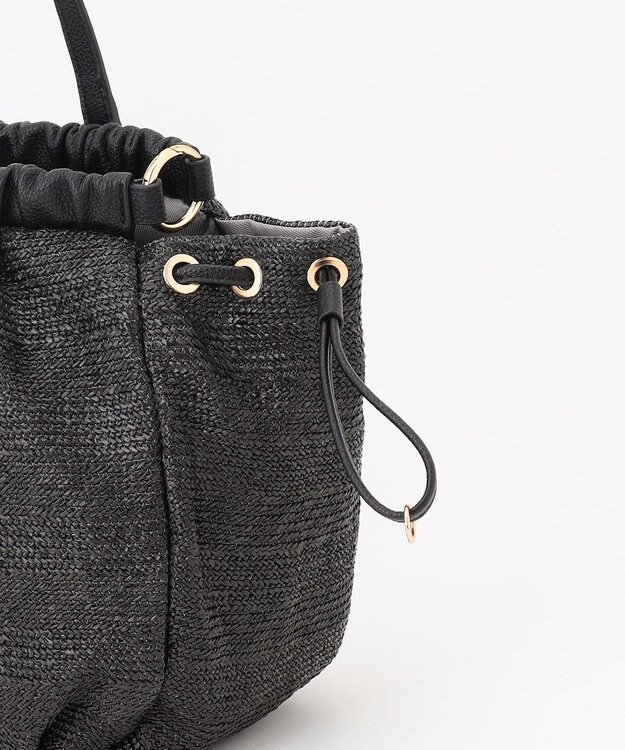 LA BAGAGERIE シャーリング2WAYサマーバッグ ブラック