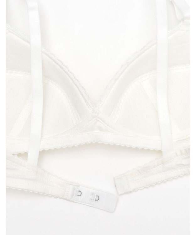 Wing ジュニア ノンワイヤーブラ Wing Teen やさしいフィット感 綿混素材(カップ肌側) 【STEP3 まるみをおびてきた胸に】 RB6136 ウイング／ワコール アイボリー