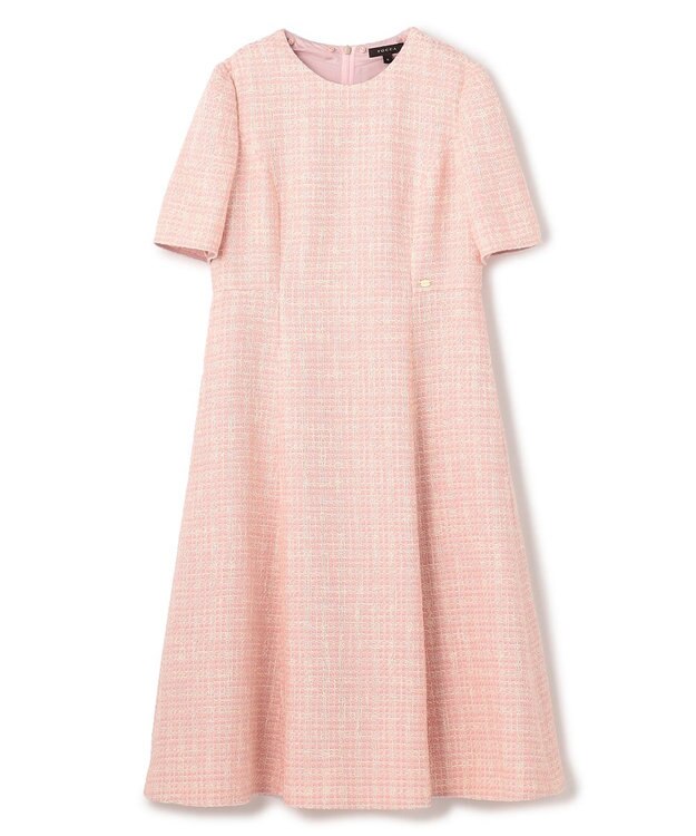 TOCCA 【洗える・消臭】 TWEED BLOSSOM ドレス ピンク系5
