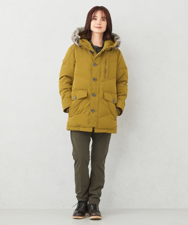 JOSEPH ABBOUD MOUNTAIN 【UNISEX】サスティナブル レジャーダウン イエロー系