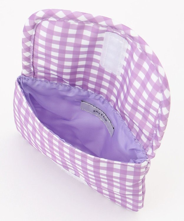 ANY KIDS しゃらしゃら入り 移動ポケット ブルーベリー