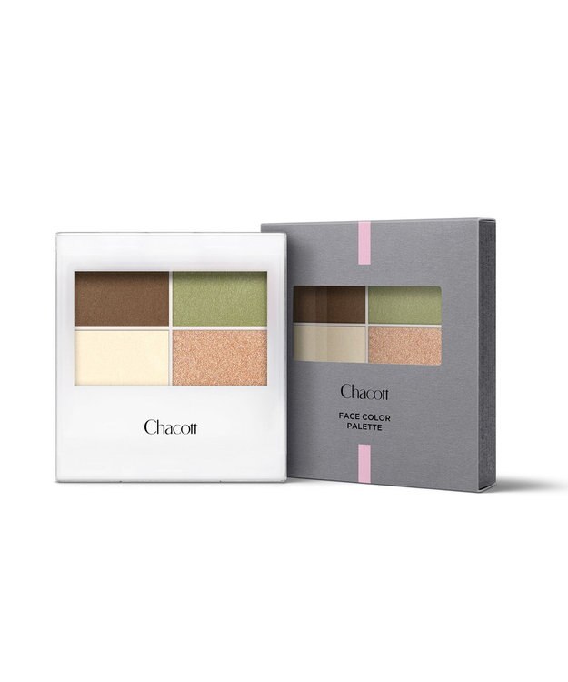 Chacott Cosmetics フェイスカラーパレット【507】 グリーンブーケ ー