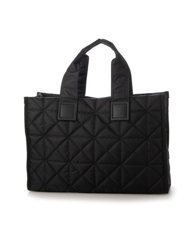 UNBILLION カシュカシュ cachecache / ボックスパテッドキルト2wayトート ブラック