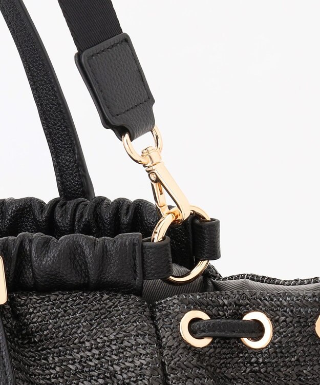 LA BAGAGERIE シャーリング2WAYサマーバッグ ブラック