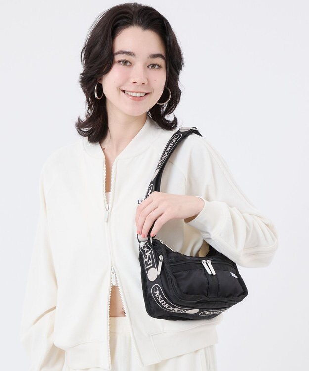 LeSportsac SMALL EVERYDAY BAG MH/ロゴジャガードブラックスナイデル ロゴジャガードブラックスナイデル