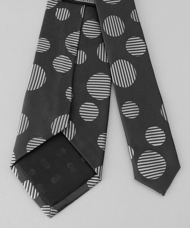 GOTAIRIKU GOTAIRIKU別注【日本製】シルク ネクタイ_小紋柄 グレー系8