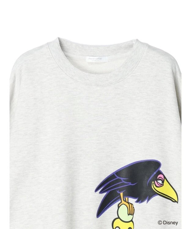 Green Parks Villains／フロントアート裏毛プルオーバー Oatmeal