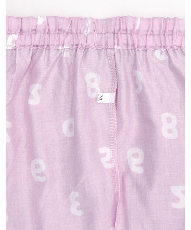 ワコール／睡眠科学 【パジャマ】　長袖　長ズボン　SOU・SOU（R）　綿100%　サテン生地　睡眠科学／ワコール　YDX636 ピンク