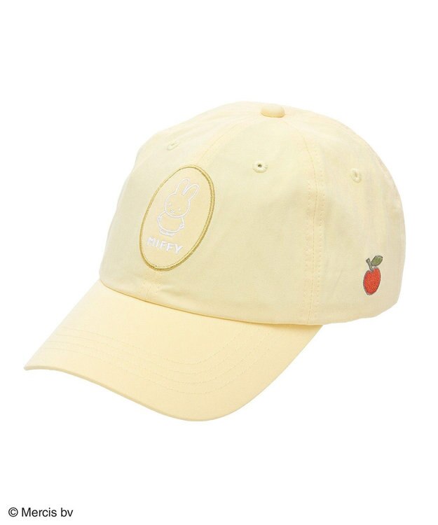 Green Parks ｍｉｆｆｙ／刺しゅうツイルキャップ Yellow