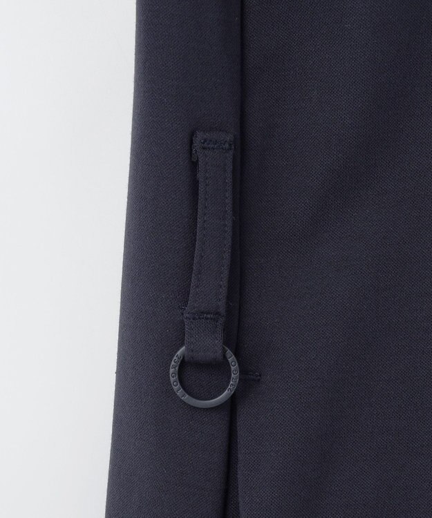 23区GOLF 【数量限定再入荷！】サイズがあるうちにお早めに◎レース袖 モックネック ワンピ ネイビー系