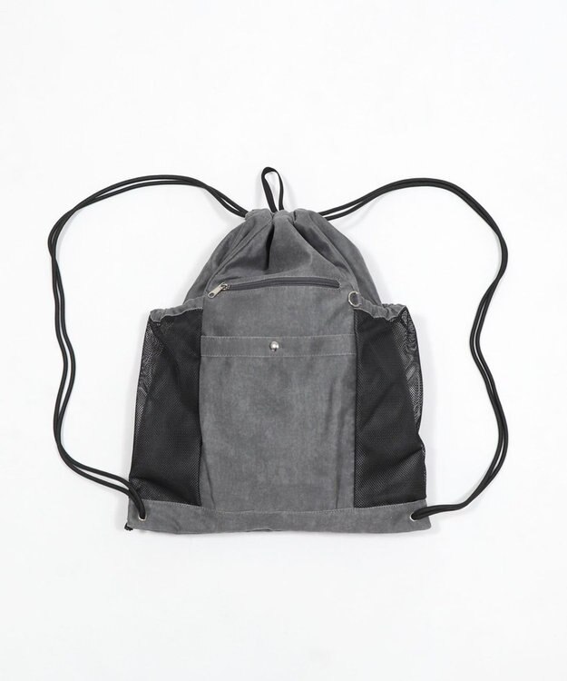 WEGO サイドメッシュポケットナップサック スミクロ