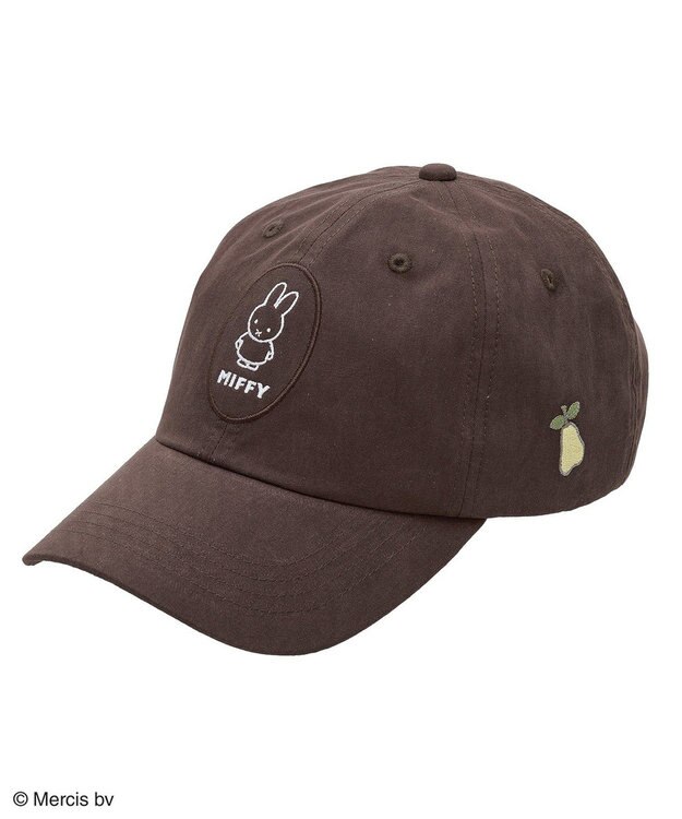 Green Parks ｍｉｆｆｙ／刺しゅうツイルキャップ Brown